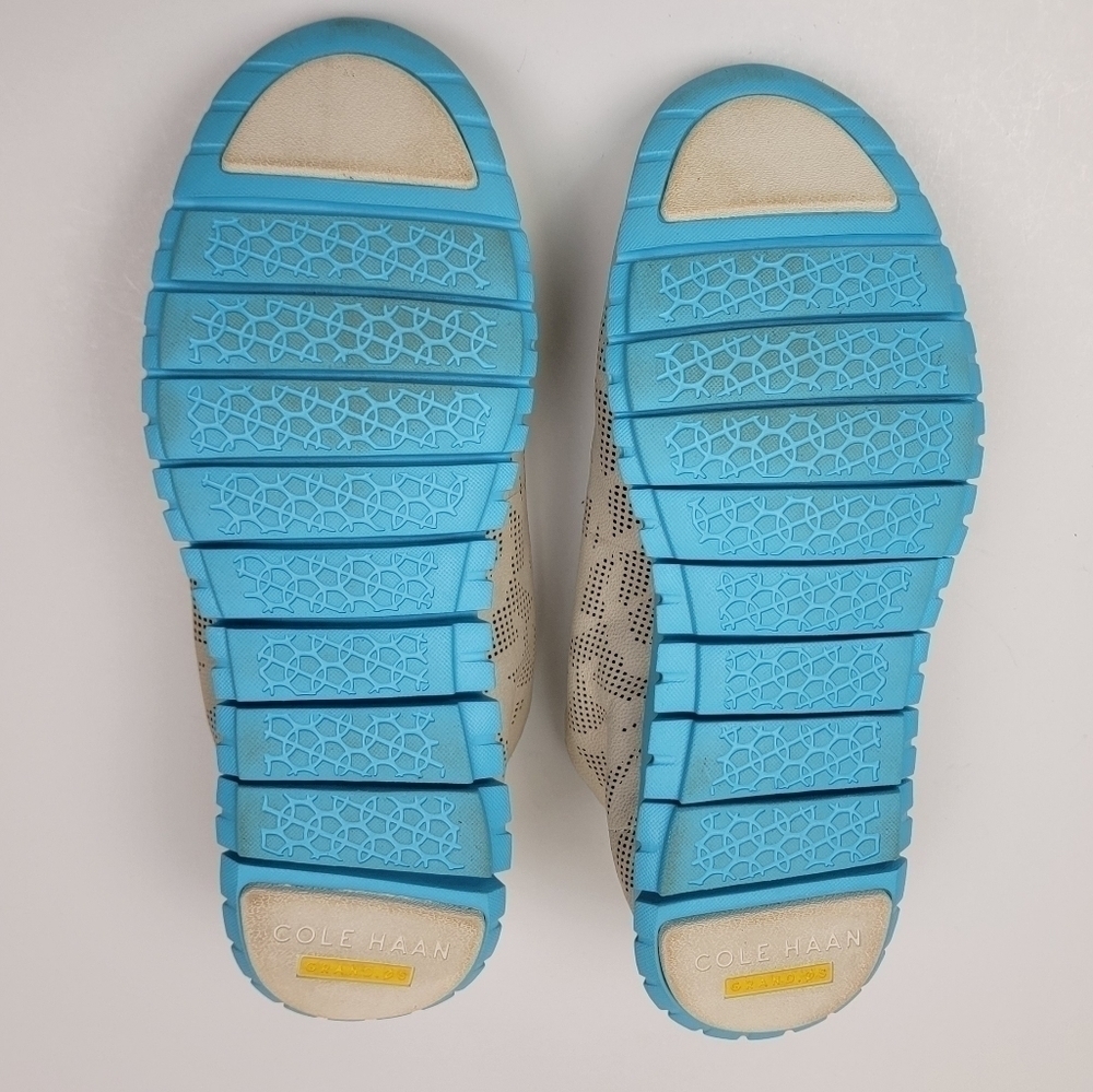 Youth Kids Cole Haan Zerogrand Perforated Dress Sneakers Shoes 6 - Picture 6 of 12